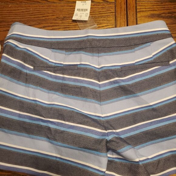 NWT  J Crew  striped shorts size 0 - Picture 3 of 4